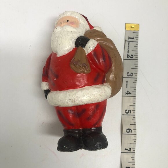 Vintage Santa Clause Candle  6.5" Tall Christmas holiday - Picture 5 of 6